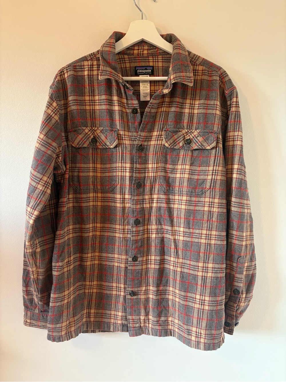 Patagonia Fjord flannel shirt men’s size L
